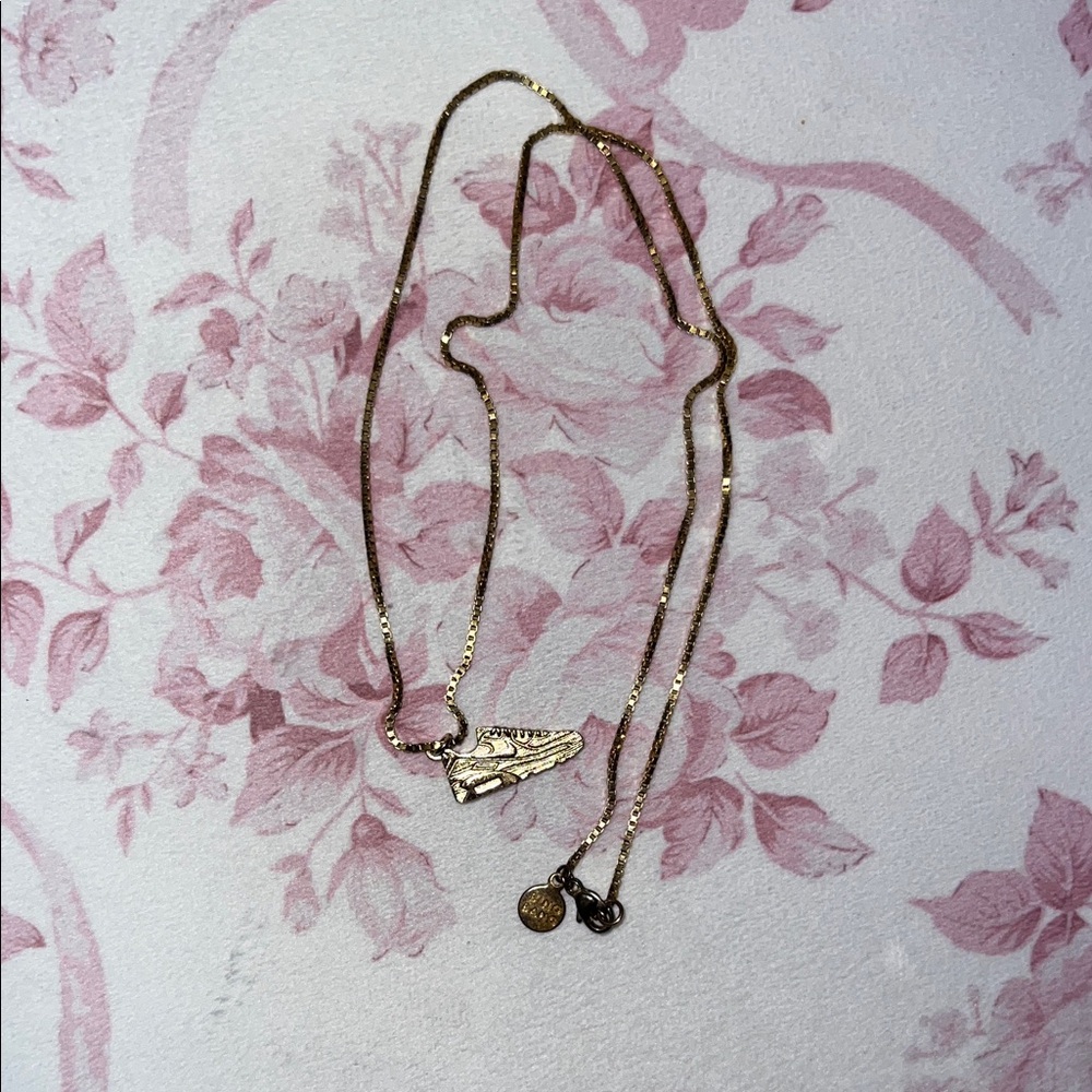 Air max one gold chain ag925